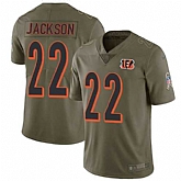 Nike Bengals 22 William Jackson Olive Salute To Service Limited Jersey Dzhi,baseball caps,new era cap wholesale,wholesale hats